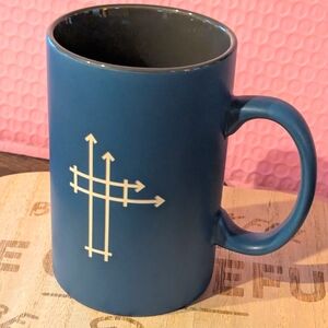Cross Design Ceramic Mug with verse